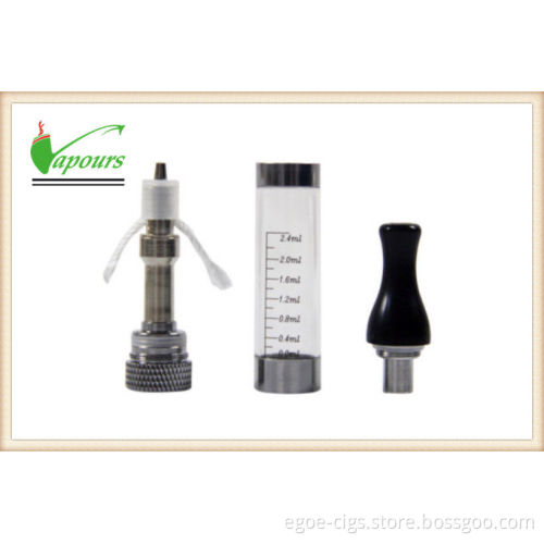 Ego T3 2.4ml E Cigarette Atomizer No Leakage With Bottom Coil
